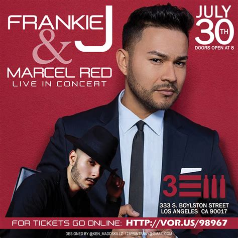 Frankie J Live in Concert on Saturday, July 30, at 9 pm Tickets 07/30/16