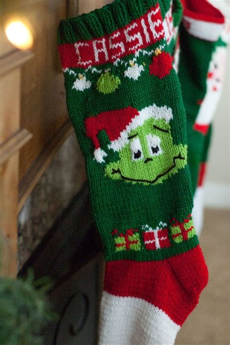 Knitting Patterns For Christmas Stockings - Mikes Nature