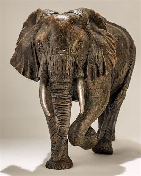 Bronze Elephant Sculpture SOLD OUT - Nick Mackman Animal Sculpture