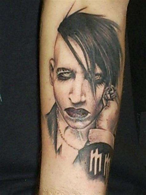 Marilyn Manson tattoo | Marilyn manson tattoo, Tattoos, Jesus tattoo