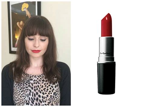 Red Lipstick for Brunettes with Cool Skin Tones
