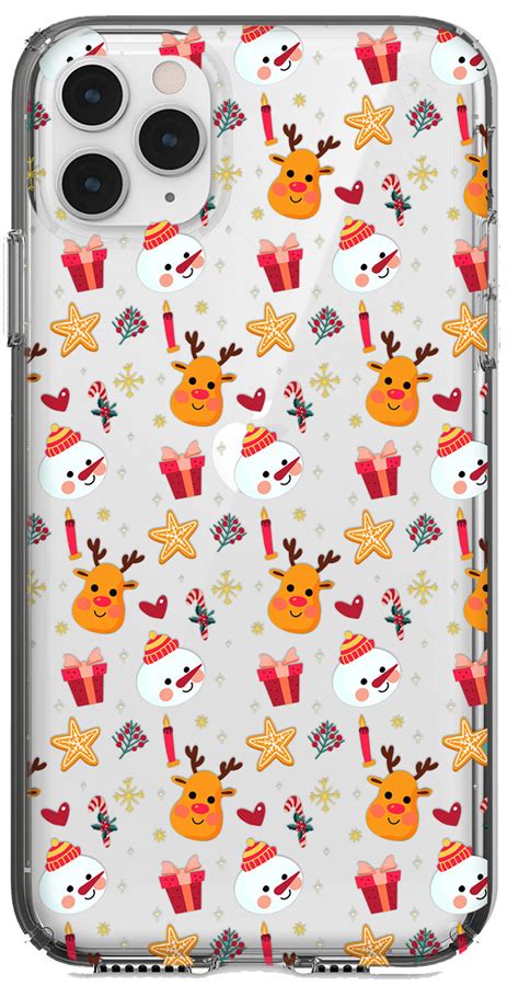 Christmas Phone Case Soft Silicone Cover Iphone 11/ Pro/ Pro - Etsy India