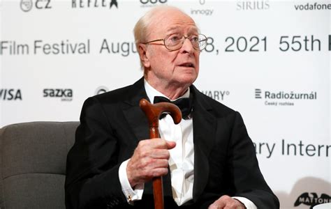 Michael Caine says he spent eight years trying not to blink