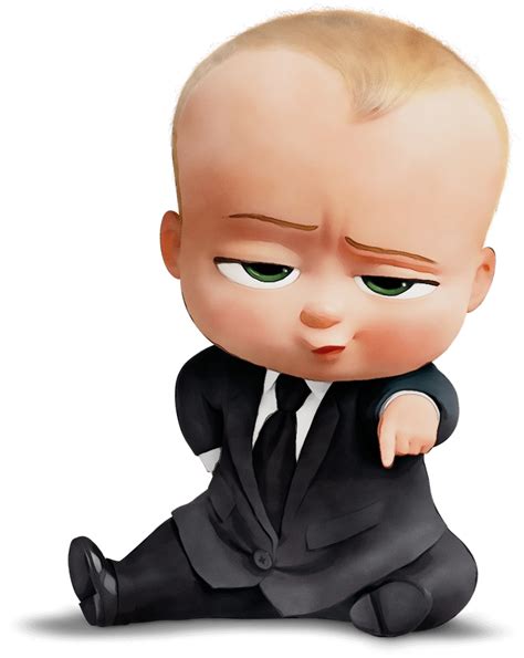 Boss Baby Cartoon PNG