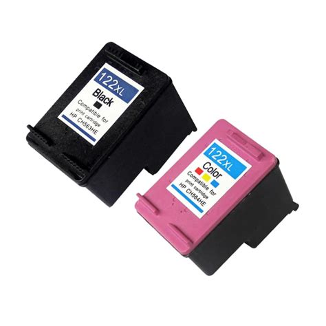 10pks refillable inkjet cartridge Compatible for hp 122 CH563HE CH564HE for hp122XL Deskjet 1510 ...