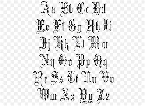 Lettering Old English Latin Alphabet Tattoo, PNG, 479x600px, Lettering, Alphabet, Area, Black ...