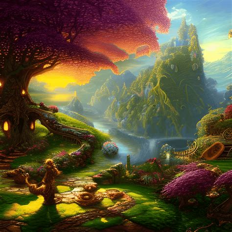 Fantasy Landscape Art Forest