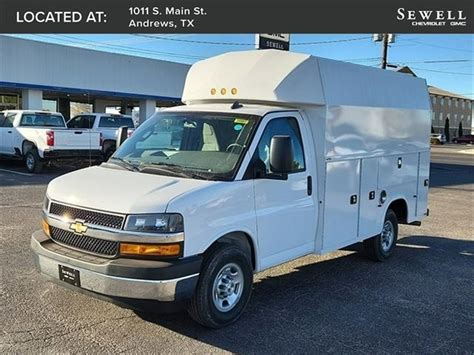 New 2023 Chevrolet Express Cutaway 3500 Regular Wheelbase in Odessa #A34624 | Sewell Family of ...