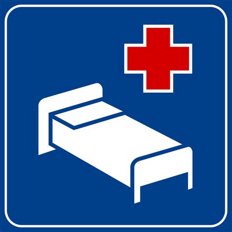 Hospital Road Sign - ClipArt Best