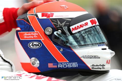 Helmet designs of Alexander Rossi (Manor Marussia) from 2015 : r/f1helmet