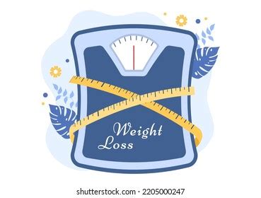 Weight Loss Template Hand Drawn Cartoon Stock Vector (Royalty Free) 2205000247 | Shutterstock