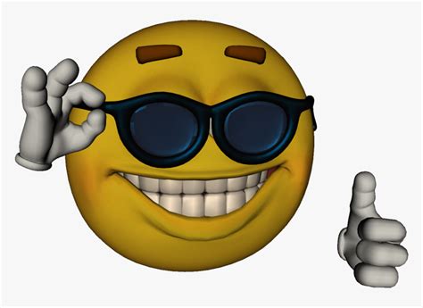 Picardia Png - Sunglasses Thumbs Up Meme, Transparent Png - kindpng