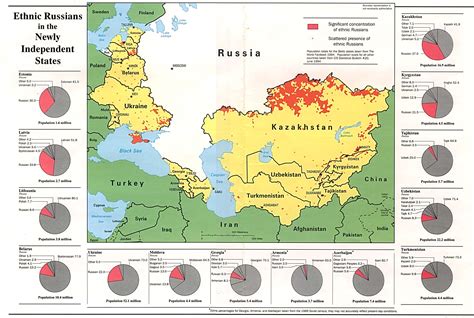 Russia and the Former Soviet Republics Maps - Perry-Castañeda Map ...