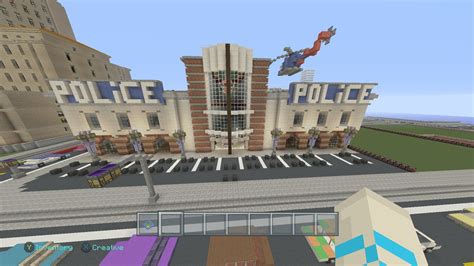 Minecraft Police station | Minecraft modern, Minecraft plans, Minecraft city