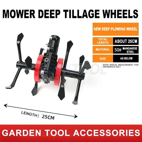 New Garden Tool Brush Cutter Grass Wheel Mini Tiller Parts Garden ...