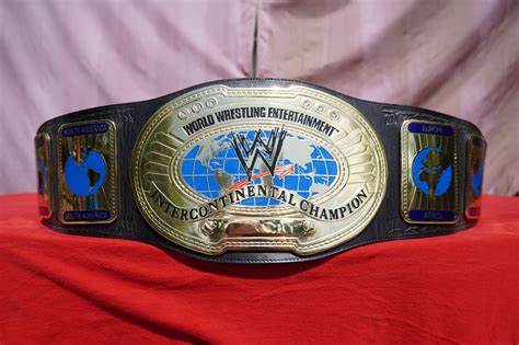 WWE Oval Intercontinental Belt Championship Replica Title, 49% OFF