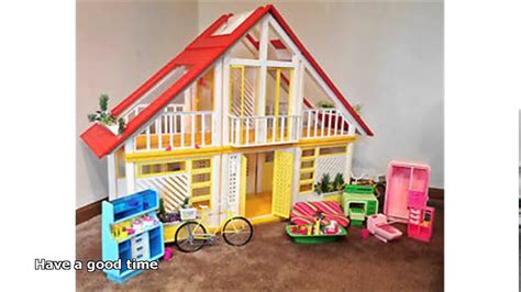 barbie dream house furniture - YouTube