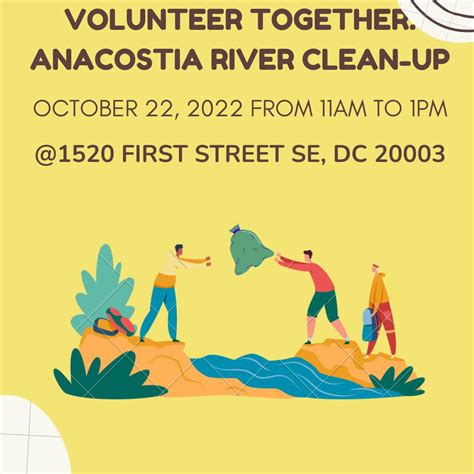 CANCELLED BY ORGANIZER: Anacostia River Group Clean-up - RPCV/W