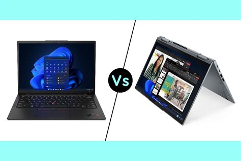 ThinkPad X1 Carbon Gen 10 vs X1 Yoga Gen 7: Clamshell or convertible?