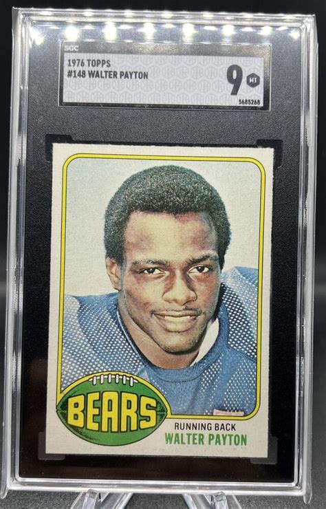 Walter Payton Rookie Card Listed for $5,000 on Secondary Market - SI Collects News, Analysis and ...