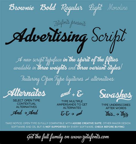 Advertising Script Font | dafont.com