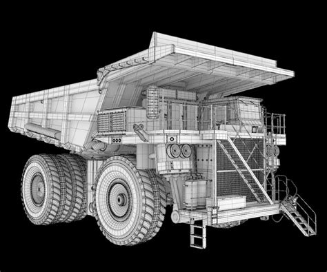 ArtStation - Mining Dump Truck | Game Assets