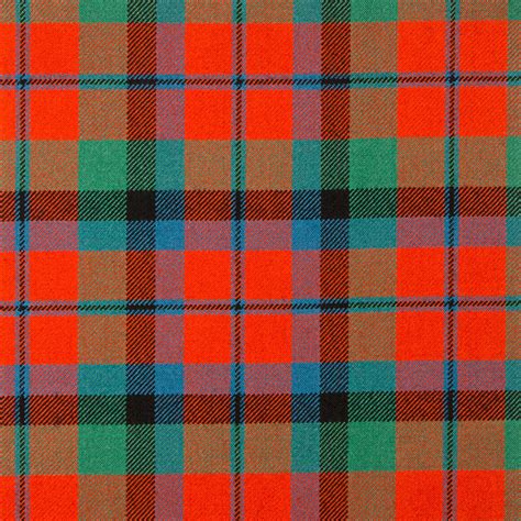MacNaughton Ancient Heavy Weight Tartan Fabric | Lochcarron of Scotland