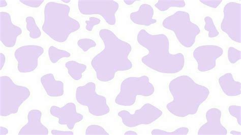 Purple Cow Print Wallpaper