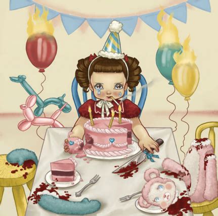 Cry Baby Story Book - Pity Party | Melanie martinez drawings, Cry baby storybook, Melanie martinez