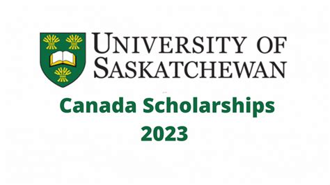 University of Saskatchewan Scholarships 2024 Canada - Fully Funded (APPLY NOW)