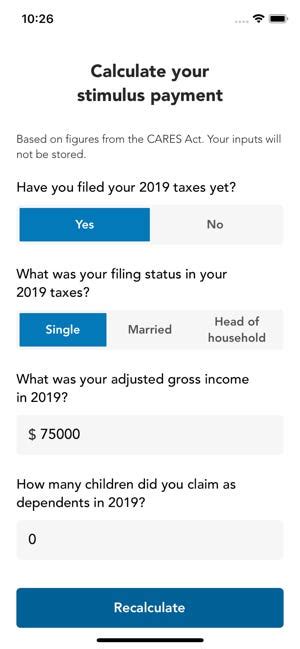 Stimulus Check Calculator - Free download and software reviews - CNET ...