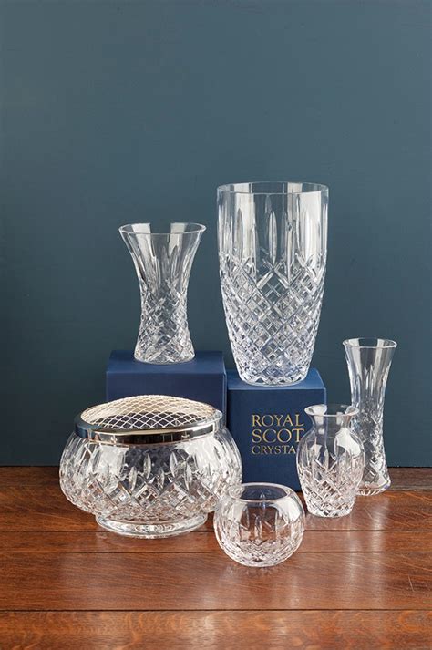 Buy And Send Royal Scot Crystal - London Crystal Urn Vase (Gift Boxed ...