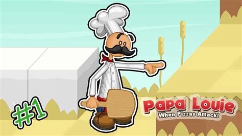 Papa Louie When Pizzas Attack | Play Tyrone's Unblocked arcade Games ...