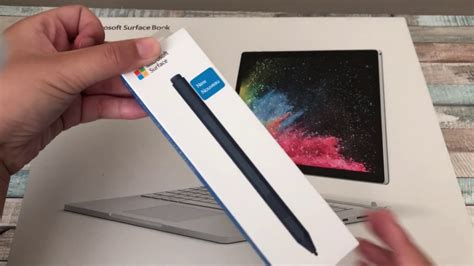 Microsoft Surface Book 2 + Pen UNBOXING and Start up - YouTube