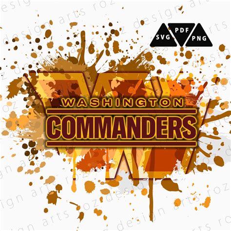 Washington Commanders Digital Design: Svg Png Pdf - Etsy Australia