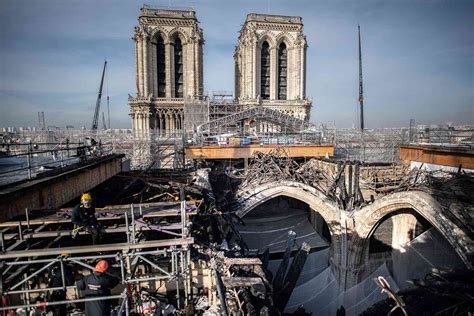 Major Step Completed in Notre Dame Cathedral's Restoration Over a Year After Devastating Fire ...