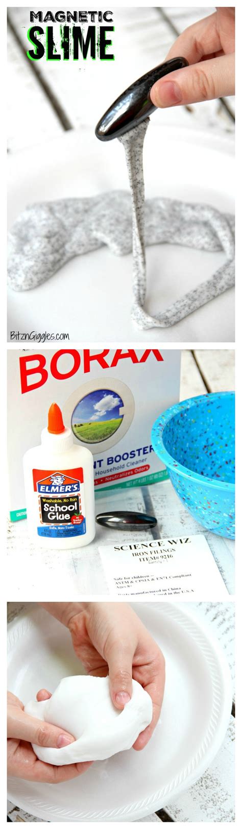 How to Make Magnetic Slime - Bitz & Giggles