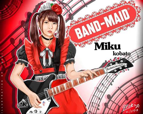 Pin by Masao Wantan 33 on Band-Maid in 2021 | Band-maid, Japanese girl ...