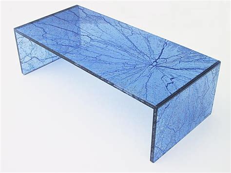 Blue Glass Coffee Table | Coffee Table Design Ideas | Glass coffee table, Coffee table design ...