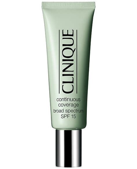 Clinique Continuous Coverage Foundation and Concealer SPF 15, 1.2-oz. & Reviews - Foundation ...