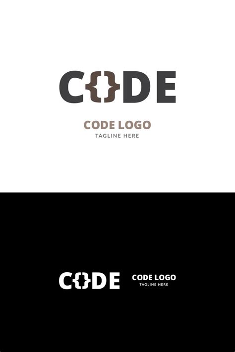 Code Logo Template #69646 - TemplateMonster | Coding logo, Logo concept ...