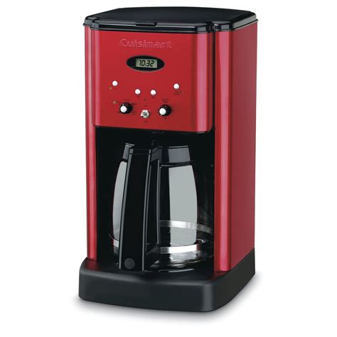 Shop Cuisinart 12-Cup Red Programmable Coffee Maker at Lowes.com