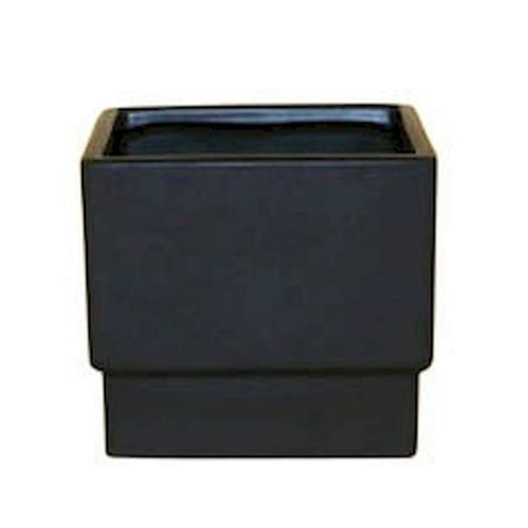 Matte Black Square Planter - Walmart.com