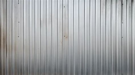 Galvanized Steel Plate A Corrugated Metal Texture Surface Ideal For Fence Wall Background ...