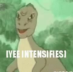 Yee Dinosaur GIF - Yee Dinosaur Cartoon - Discover & Share GIFs