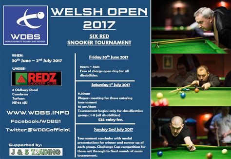 Last week for entries to the WDBS Welsh Open - Snooker Hub