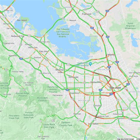 511 San Francisco Bay Area Traffic Map - Map