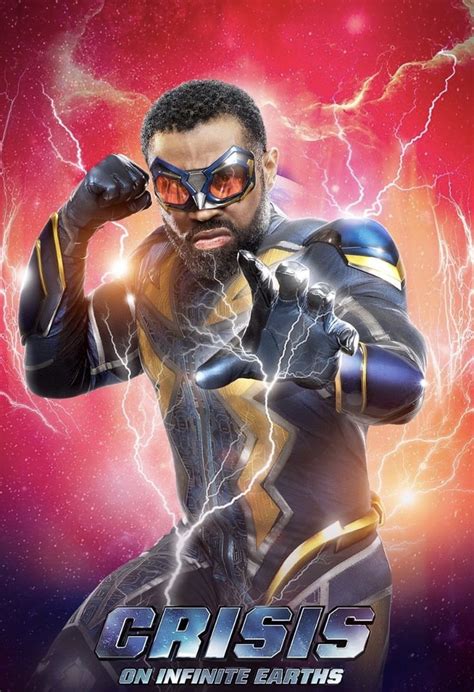 Crisis on Infinite Earths Black Lightning Poster by Artlover67 on ...