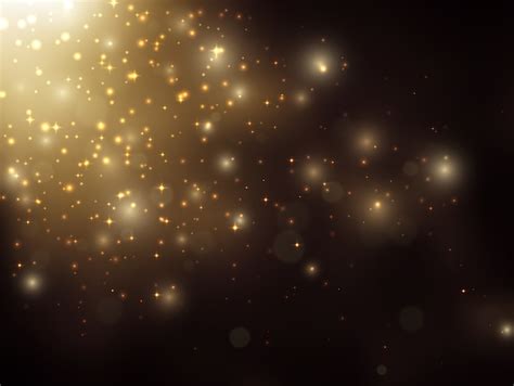 Premium Vector | Gold glitter dust background.