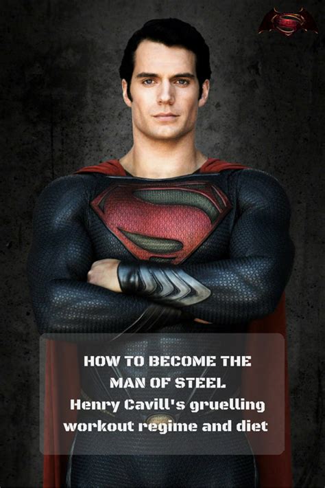 Batman v Superman: Henry Cavill's insane workout regime revealed - how to get as huge as the Man ...